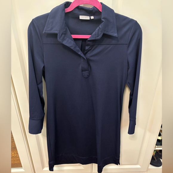 ELLIE KAI Women’s Navy Dress EUC Size 4 - Picture 1 of 5